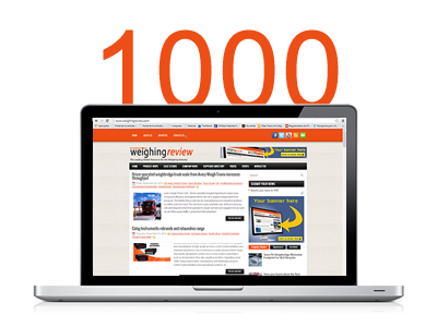 1000 plus articles on Weighing Review Platform