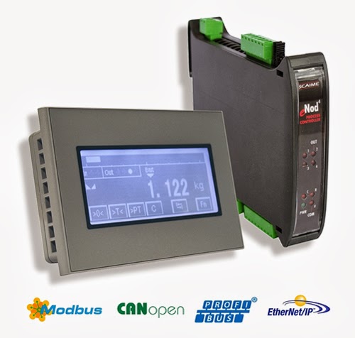 eNodTouch - The latest generation of HMI for Scaime eNod4 Weighing Controller