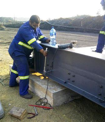 Ultrahawke's Weighbridge Extended For Weighing Coal Trucks South Africa