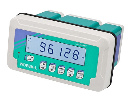 New range of WDESK L/R weight indicators from Laumas Elettronica