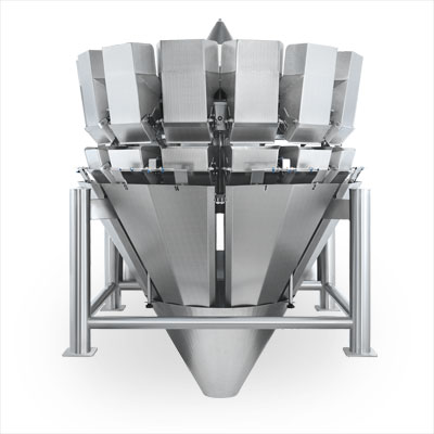 The New Series 14C2-EW Multihead Weigher for fresh-cut produce