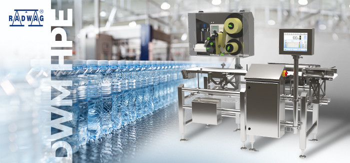 DWM HPE Labelling Checkweigher – Complex Solution for Industry