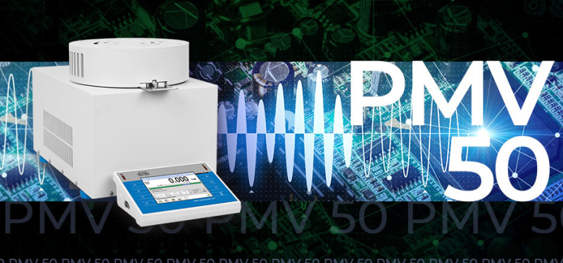 New PMV 50 Microwave Moisture Analyzer by RADWAG