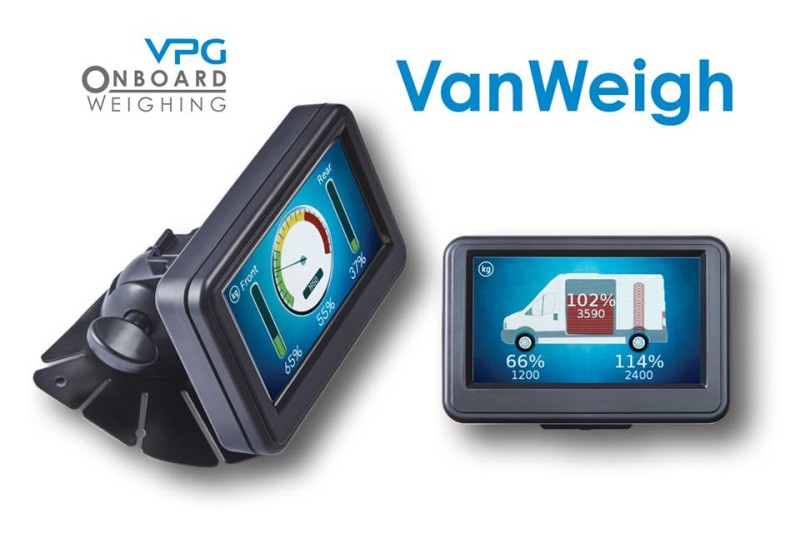 VPG Onboard Weighing Launches New VanWeigh® Axle Overload Monitoring System for Light Commercial Vehicles