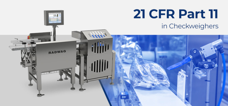21 CFR part 11 in Checkweighers