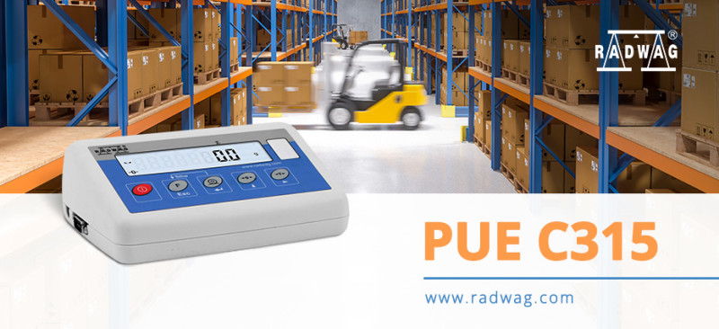 A new industrial indicator PUE C315 – ease of operation and versatility of use