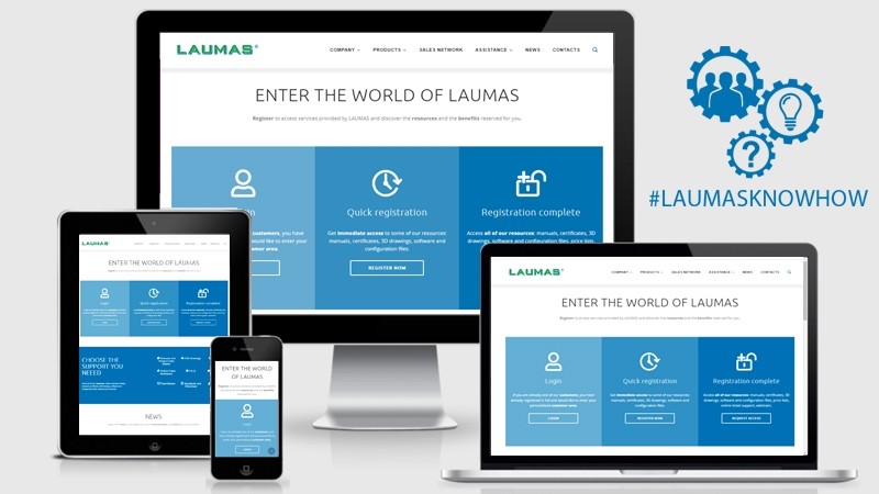 LAUMAS' New Website is Online