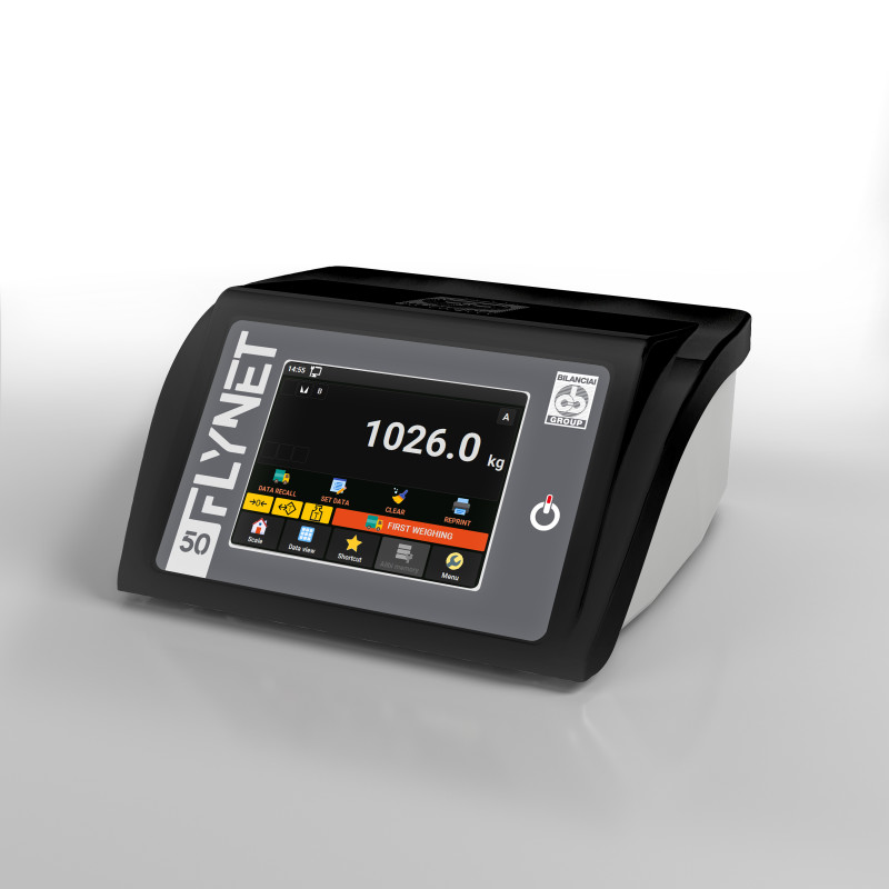 New Flynet50 Touch Screen Weighing Terminal by Cooperativa Bilanciai