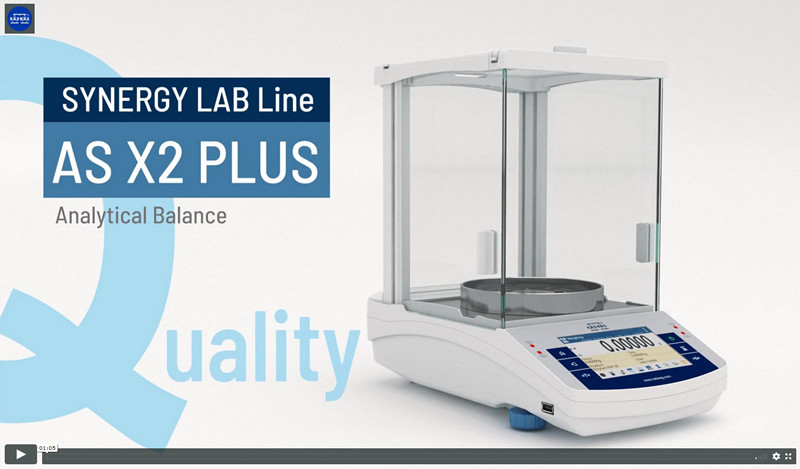 Video Presenting the New RADWAG AS X2 PLUS Analytical Balance