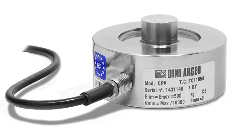 New Dini Argeo CPA low profile Compression Load Cells