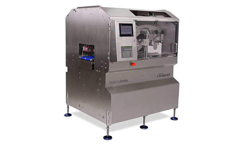 New high-speed wraparound linerless Labeler from Marel
