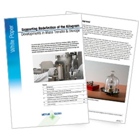 Mettler Toledo’s New White Paper Presents the Latest Developments in Mass Transfer and Storage to Support Redefinition of the Kilogram for 2018