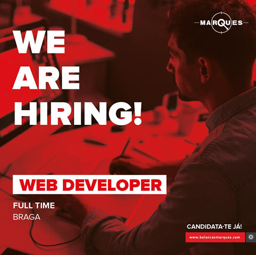 Job Offer By Balanças Marques - Web Developer