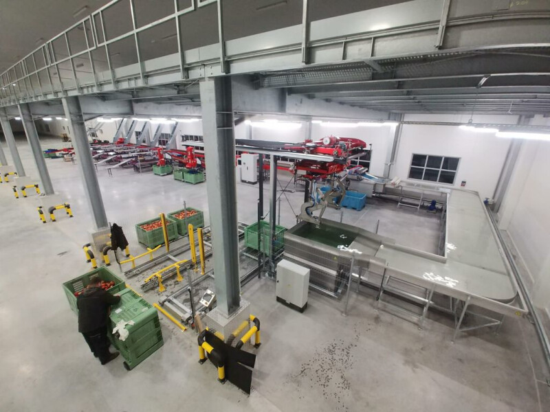New Sorting Line in “Noteć Valley Orchards” by Sorter