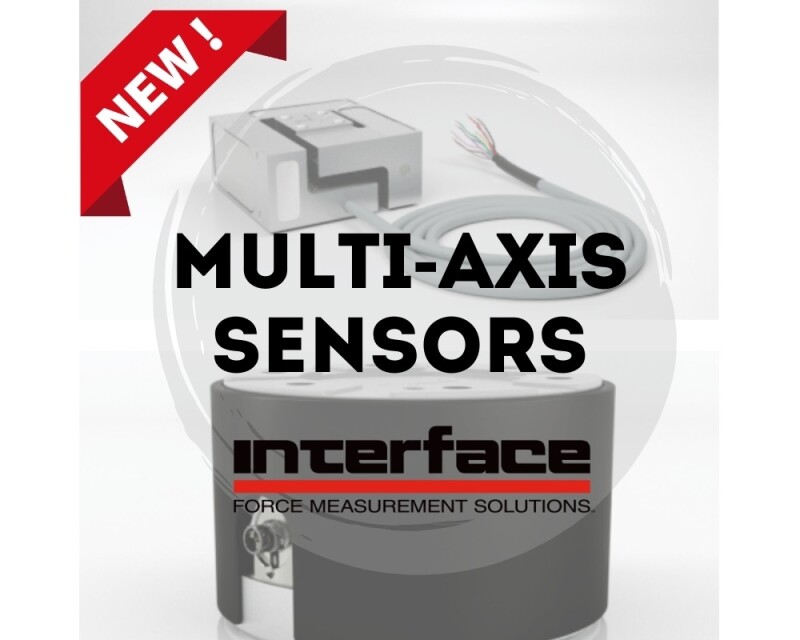 New Interface Multi-Axis Load Cells