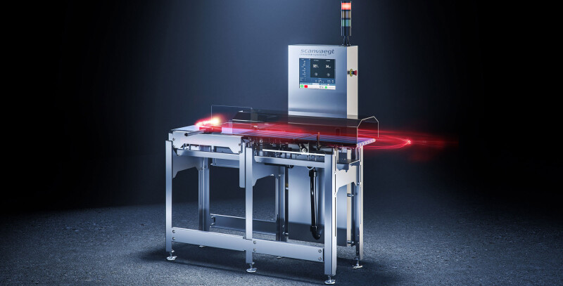 The New Scanvaegt SC505 Checkweigher for Dry Packing Areas