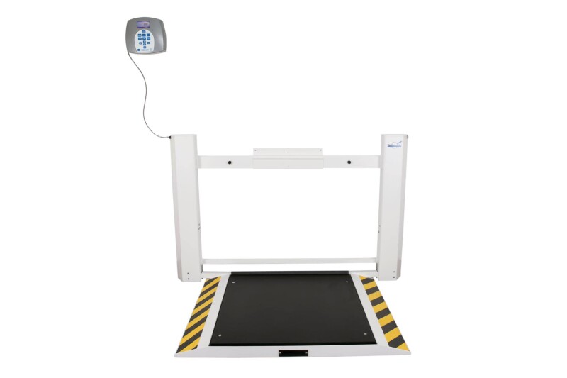 Healthometer Introduced the 2900KL-AM Antimicrobial Wall-Mounted Fold-Up Wheelchair Scale