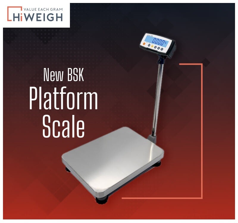 The New BSK Platform Scale by HiWEIGH