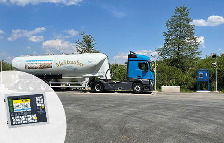 SysTec Case Study: Truck Scale with Self Service Station for Mills