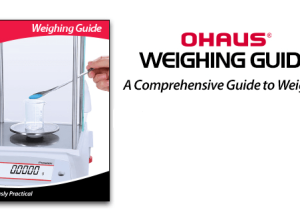 The OHAUS Weighing Guide Is Now Available