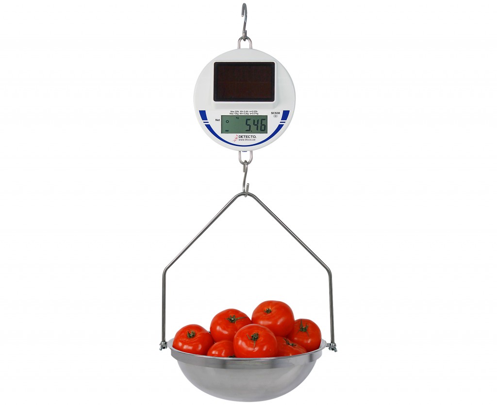 DETECTO’s New Solar-Powered Hanging Scale