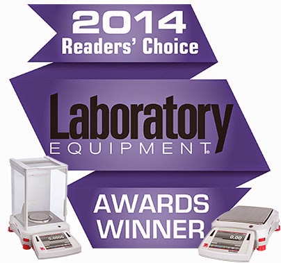 OHAUS Explorer Voted “Best Balance” in Laboratory Equipment’s 2014 Readers’ Choice Awards