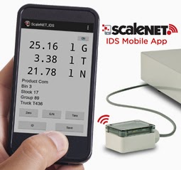 Cardinal Scale's New ScaleNET IDS Mobile App Weight Display with 5 Custom IDS